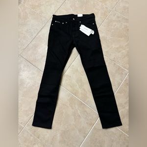 Calvin Klein Men’s Black Skinny Denim Jeans 32x32